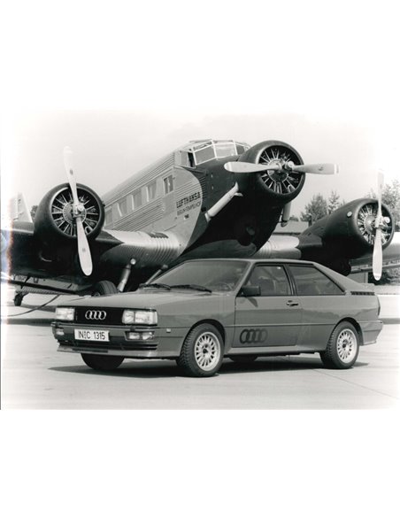 1987 AUDI QUATTRO PRESSE BILD