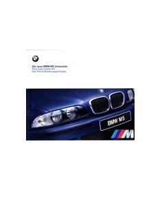 1998 BMW M5 BROCHURE DUITS