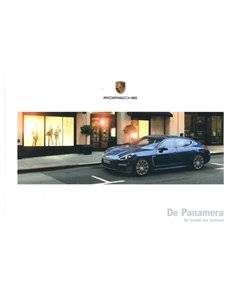 2016 PORSCHE PANAMERA HARDBACK BROCHURE DUTCH