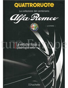 ALFA ROMEO LA STORIA 1920-1929 LE MITICHE ROSSE DAL QUADRIFOGLIO VERDE (QUATTRORUOTE LA COLLEZIONE DEL CENTENARIO) 
