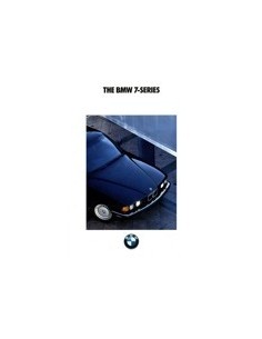 1990 BMW 7 SERIE BROCHURE ENGELS USA