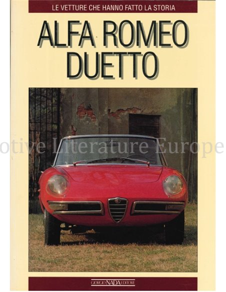 ALFA ROMEO DUETTO, LE VETTURE CHE HANNO FATTO LA STORIA