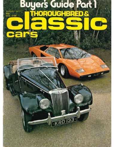 1977 THOROUGHBRED & CLASSIC CARS 11 ENGLISCH