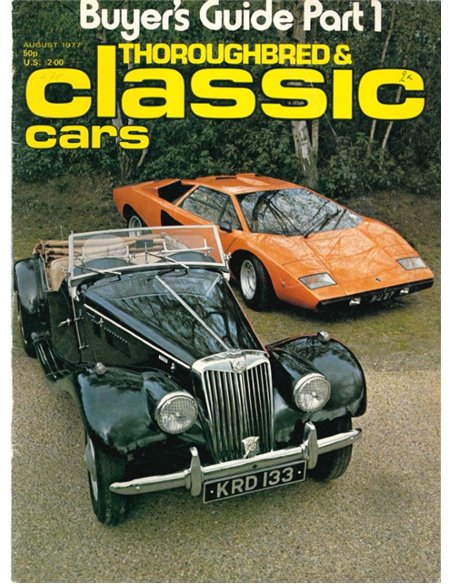 1977 THOROUGHBRED & CLASSIC CARS 11 ENGLISH