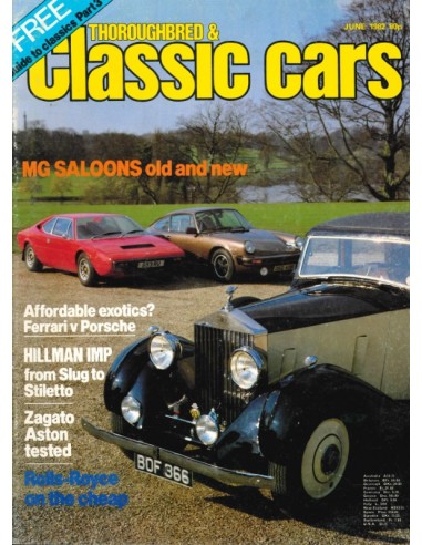 1982 THOROUGHBRED & CLASSIC CARS 09 ENGLISCH