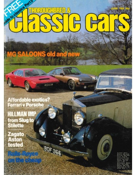 1982 THOROUGHBRED & CLASSIC CARS 09 ENGLISCH