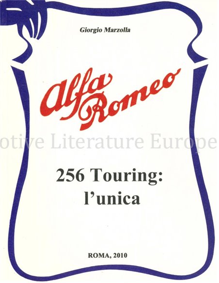 ALFA ROMEO 256 TOURING: L'UNICA