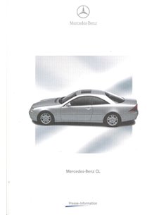 1999 MERCEDES BENZ CL KLASSE PRESSKIT GERMAN 2