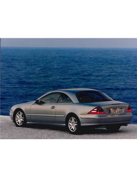 1999 MERCEDES BENZ CL KLASSE PRESSKIT GERMAN
