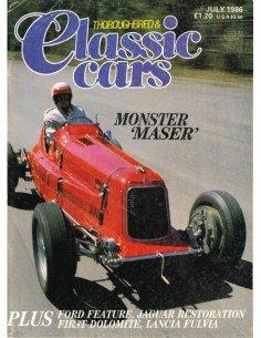 1986 THOROUGHBRED & CLASSIC CARS 10 ENGLISCH