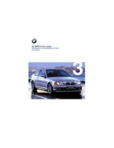 1999 3 SERIE COUPE BROCHURE NEDERLANDS