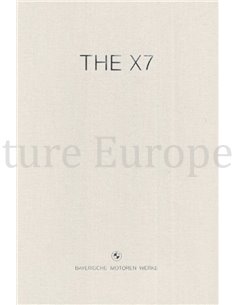2020 BMW X7  HARDBACK BROCHURE DUTCH