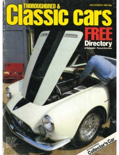 1981 THOROUGHBRED & CLASSIC CARS 02 ENGLISH