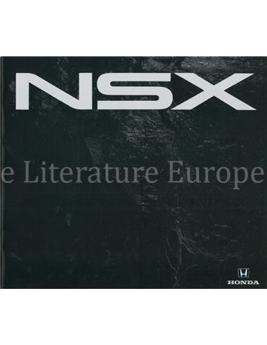 1993 HONDA NSX BROCHURE FRANS