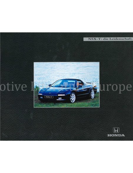 1995 HONDA NSX-T BROCHURE GERMAN