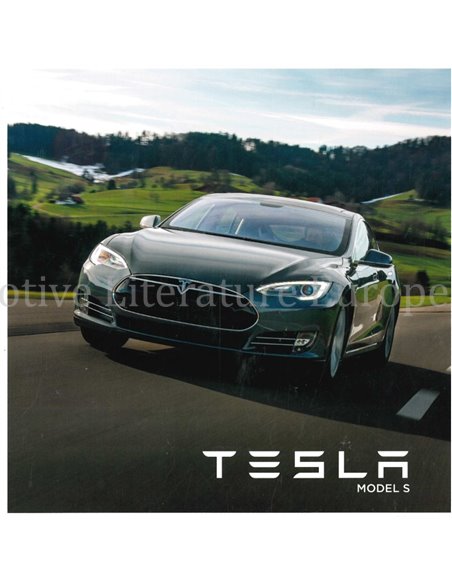 2013 TESLA MODEL S PROSPEKT FRANZÖSISCH
