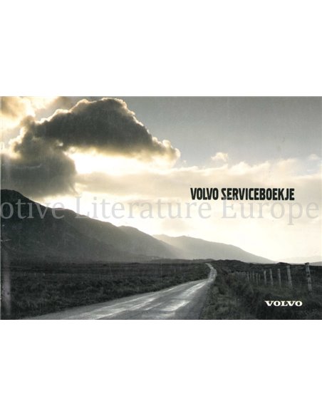 1997 VOLVO SERVICEBOEKJE NEDERLANDS