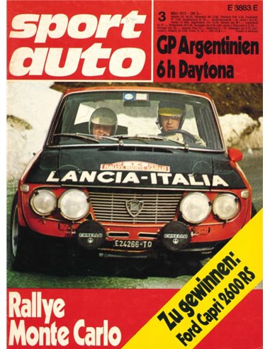 1972 SPORT AUTO MAGAZINE 03 GERMAN