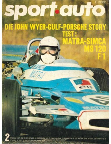 1972 SPORT AUTO MAGAZINE 02 GERMAN