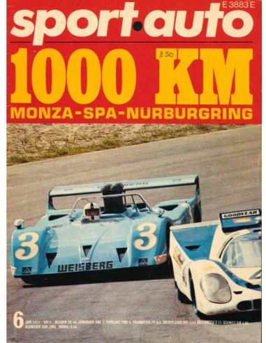 1971 SPORT AUTO MAGAZINE 06 DEUTSCH