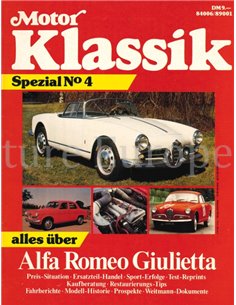 MOTOR KLASSIK SPEZIAL No4, ALFA ROMEO GUILIETTA