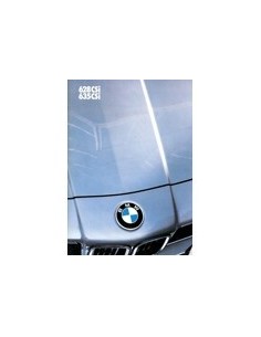 1985 BMW 6 SERIE BROCHURE DUITS