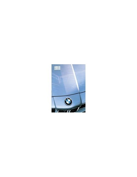 1984 BMW 6 SERIE BROCHURE DUITS