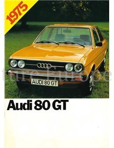 1975 AUDI 80 GT PROSPEKT NIEDERLÄNDISCH