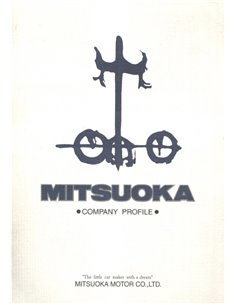 1999 MITSUOKA COMPANY PROFILE PROSPEKT JAPANISCH