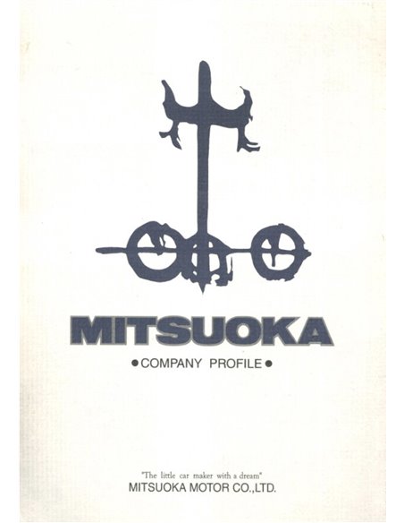1999 MITSUOKA COMPANY PROFILE PROSPEKT JAPANISCH