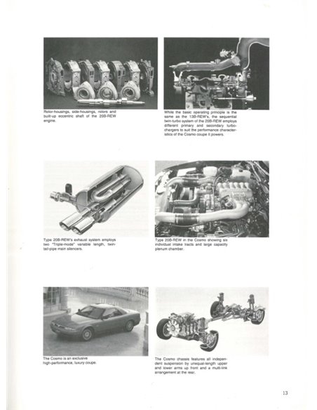 1993 MAZDA ROTARY ENGINE ENGINE PRESSE PROSPEKT 