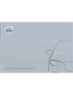 2021 VOLVO GARANTIE & WARTUNGSHEFT DEUTSCH
