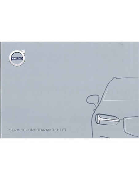 2021 VOLVO GARANTIE & WARTUNGSHEFT DEUTSCH