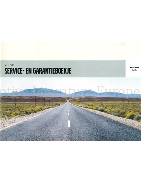 2002 VOLVO GARANTIE & SERVICEBOEKJE NEDERLANDS