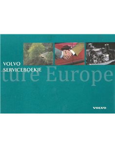 1995 VOLVO SERVICEHEFT NIEDERLÄNDISCH