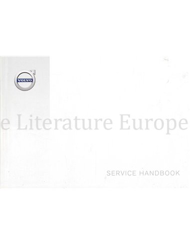 2017 VOLVO SERVICEHEFT ENGLISCH