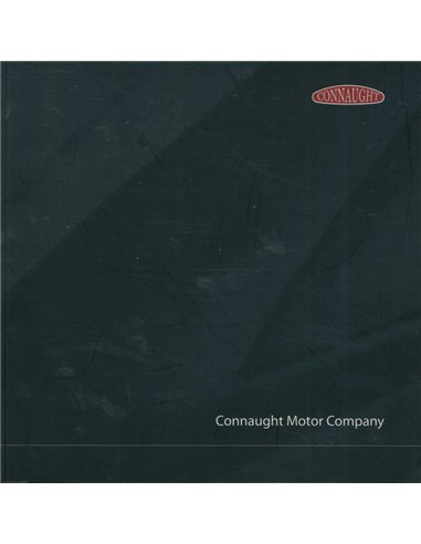 2005 CONNAUGHT TYPE D BROCHURE ENGELS
