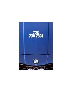 1977 BMW 7 SERIE BROCHURE NEDERLANDS