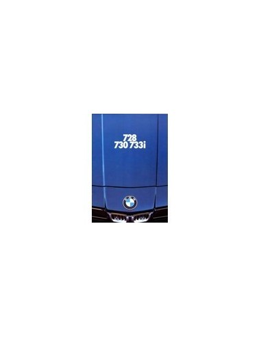 1977 BMW 7 SERIE BROCHURE NEDERLANDS