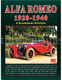 ALFA ROMEO 1920 - 1940, A BROOKLANDS PORTFOLIO