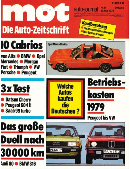 1979 MOT MAGAZINE 11 DEUTSCH