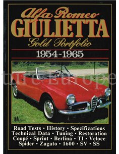 ALFA ROMEO GIULIETTA 1954 - 1965, GOLD PORTFOLIO