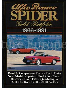 ALFA ROMEO SPIDER 1966 - 1991, GOLD PORTFOLIO