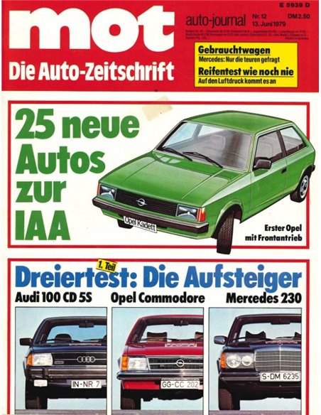 1979 MOT MAGAZINE 12 DEUTSCH