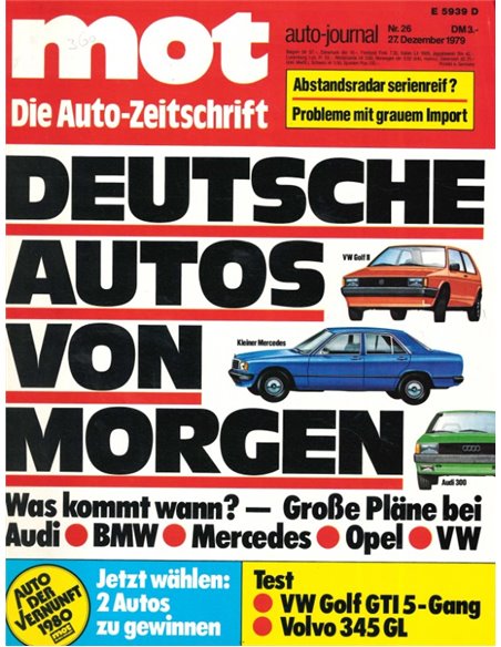 1979 MOT MAGAZINE 26 GERMAN