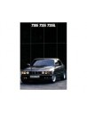 1988 BMW 7 SERIE BROCHURE DUITS