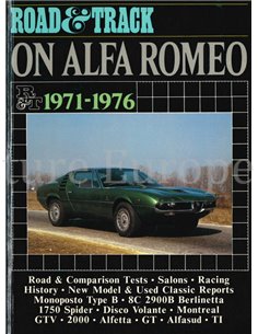ROAD & TRACK ON ALFA ROMEO 1971 - 1976