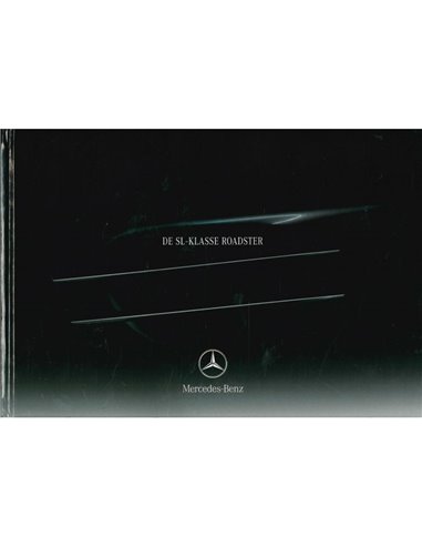 2003 MERCEDES BENZ SL HARDCOVER PROSPEKT NIEDERLANDISCH