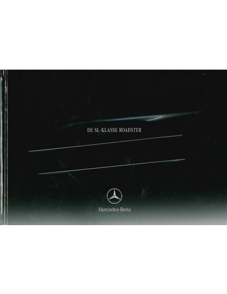 2003 MERCEDES BENZ SL HARDBACK BROCHURE DUTCH