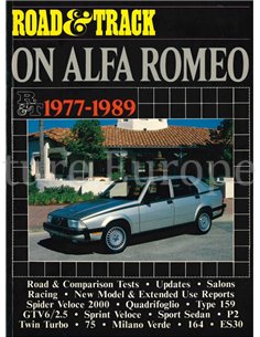 ROAD & TRACK ON ALFA ROMEO 1977 - 1989